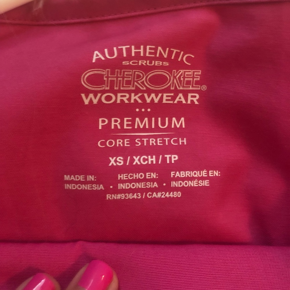 Pink Cherokee Scrub Set - Picture 8 of 8